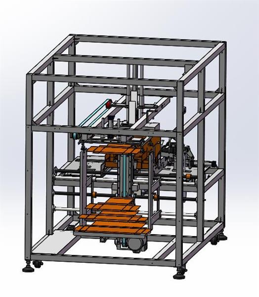 Automatic box folding machine